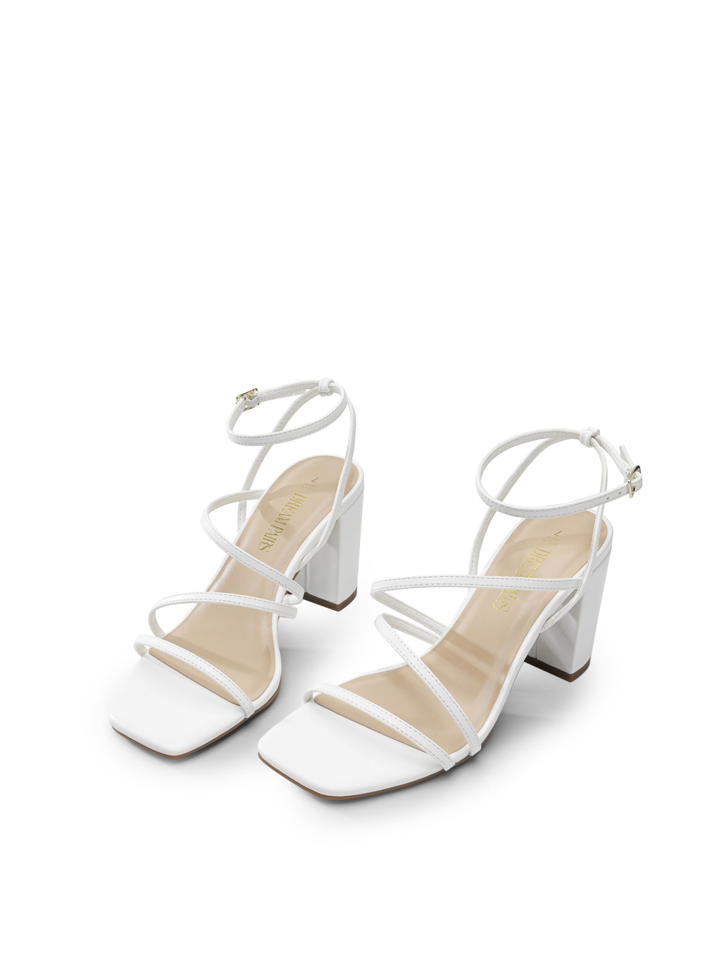 Dream Pairs Strap Sandals in White