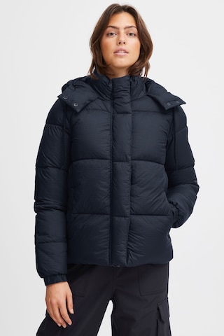 Oxmo Winter Jacket 'taylor' in Blue: front