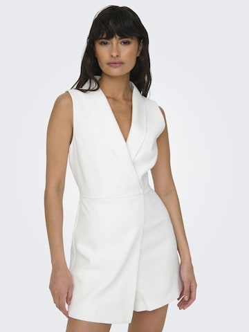 ONLY Jumpsuit 'ABBA' in White: front
