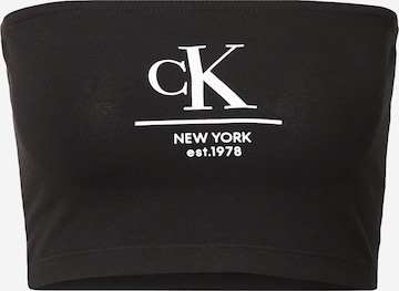 Calvin Klein Jeans Top - Čierna: predná strana