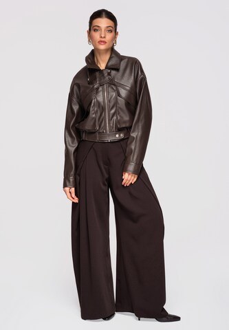 Veste mi-saison 'OW-JAFL-0107' Ombre en marron