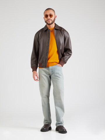 UNITED COLORS OF BENETTON - Ajuste regular Jersey en naranja