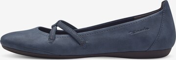 TAMARIS Ballerina in Blauw