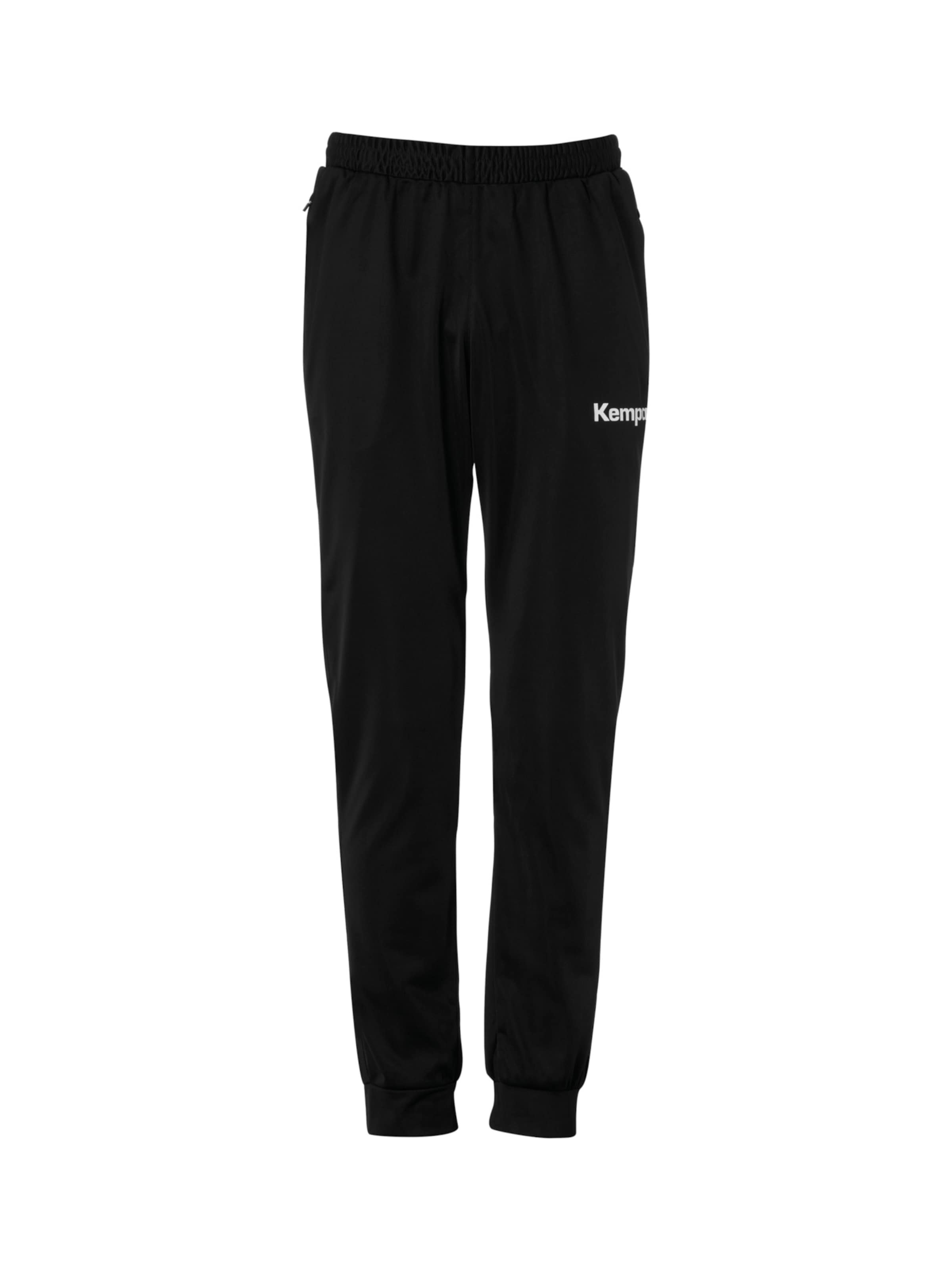 KEMPA Tapered Sporthose 'Lite' in Schwarz: Vorderseite