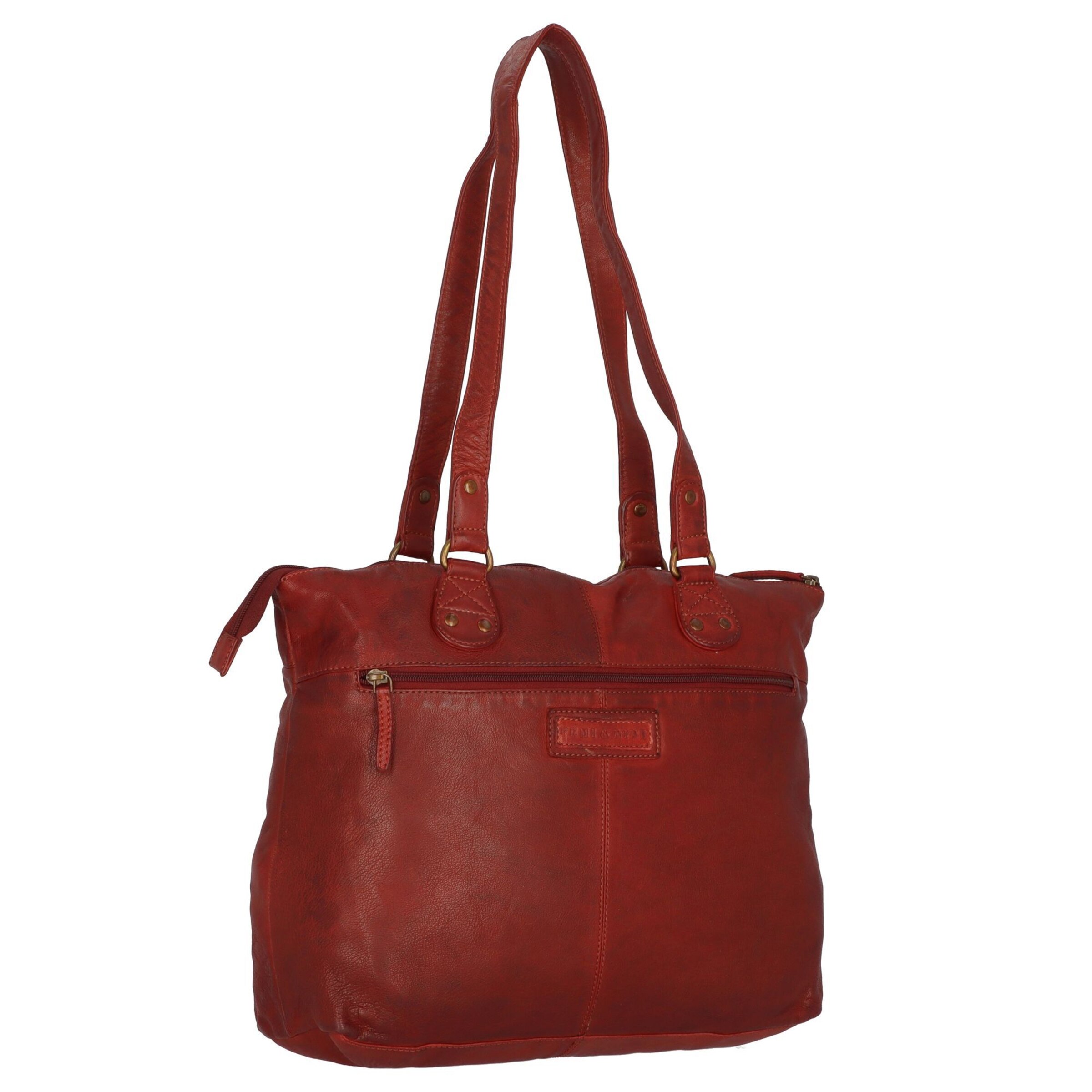 Greenland Nature Shoulder bag 'Femi & Nine' in Red