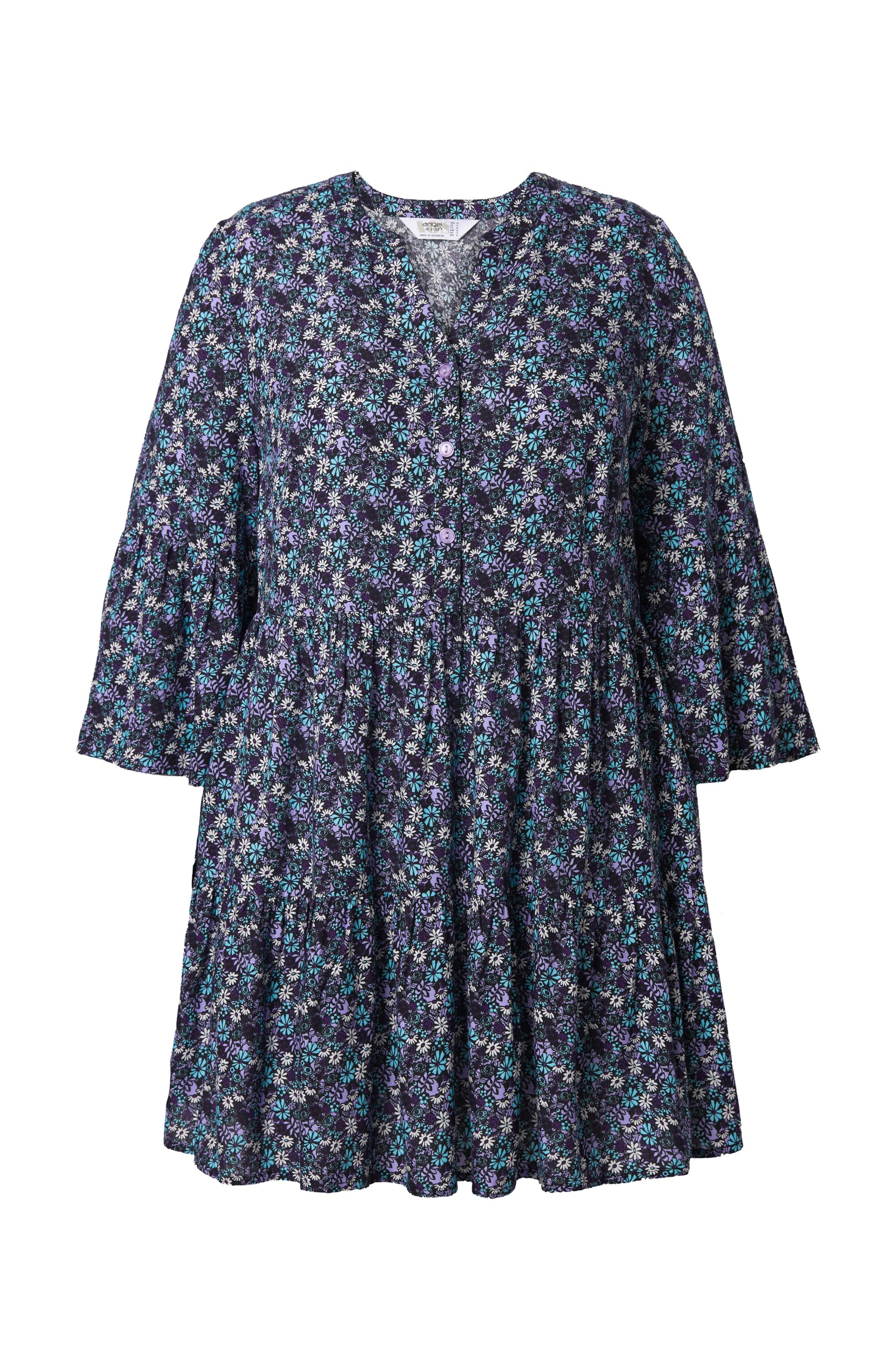 Angel of Style Blouse in Blue: front