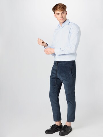 ETON Slim Fit Риза в синьо