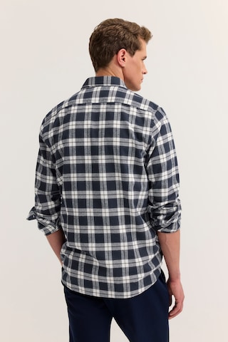 Regular fit Camicia di bugatti in blu
