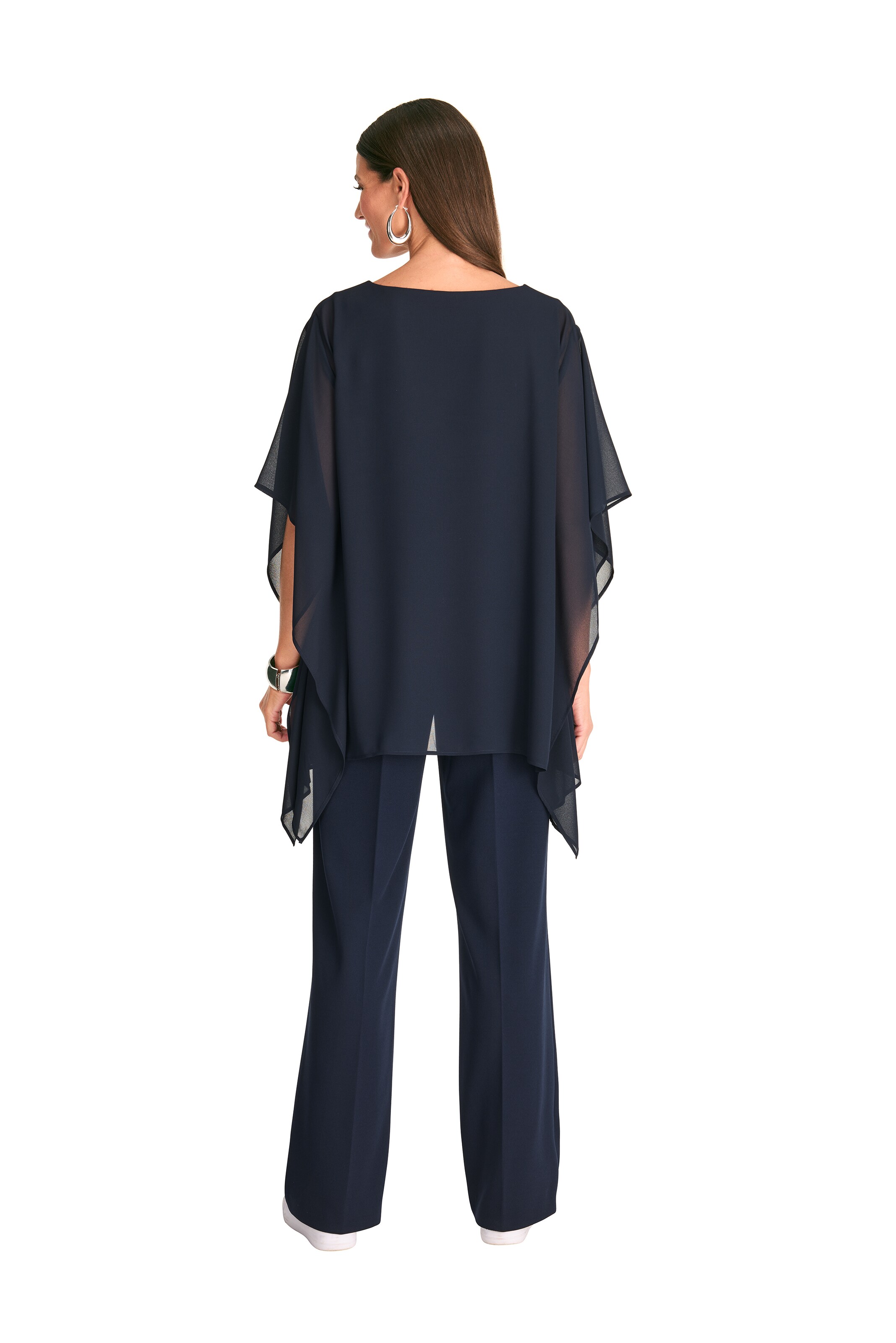 HERMANN LANGE Collection Blouse in Blue