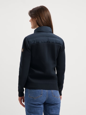 Travelin Gebreid vest 'Dana' in Blauw