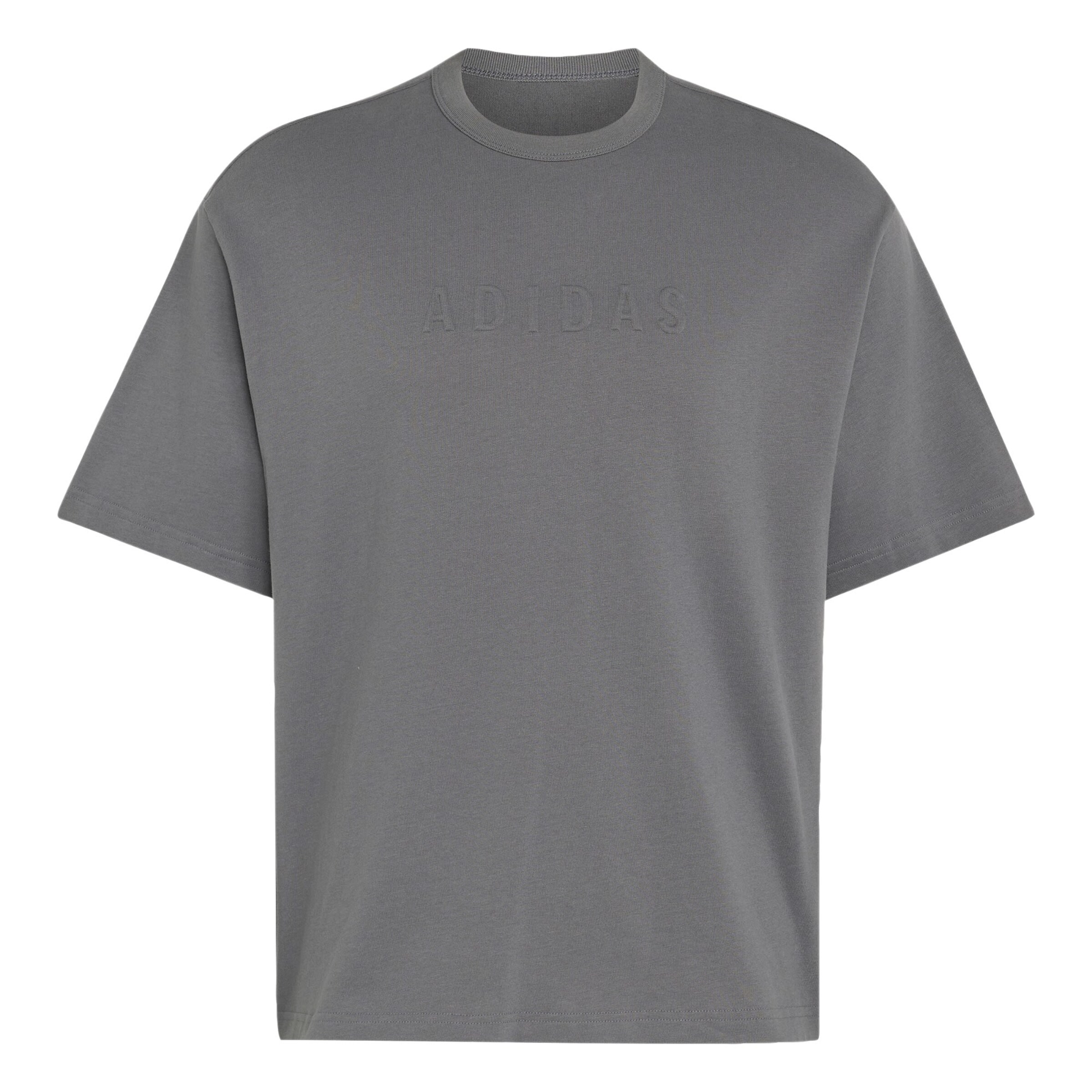 T-Shirt fonctionnel 'Soft Lux' ADIDAS SPORTSWEAR en gris : devant