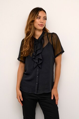 CULTURE Blouse 'Cheila' in Black: front