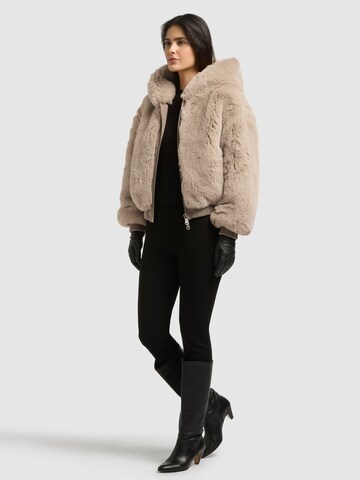 khujo Vinterjacka 'KRIS' i beige: sida