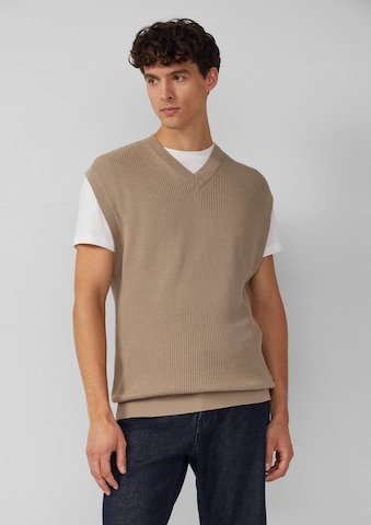 s.Oliver BLACK LABEL Pullunder in Braun: Vorderseite
