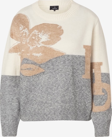 Pullover di monari in grigio: frontale