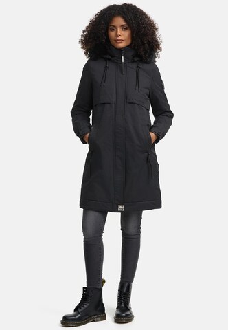 Cappotto invernale 'Kaltwetterretter' di NAVAHOO in nero