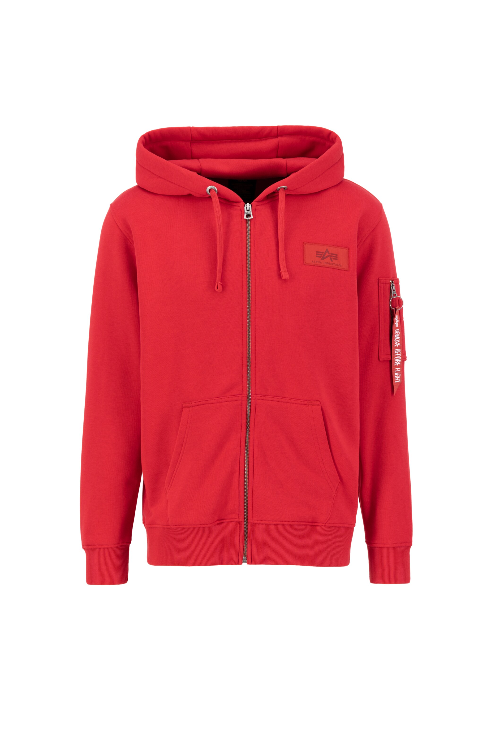 Alpha industries hoodie red best sale