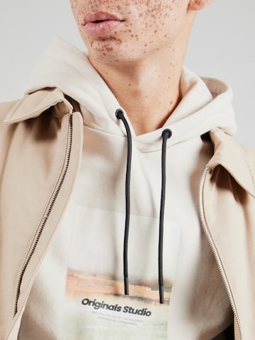 JACK & JONES - Sweatshirt 'Vesterbro' em bege