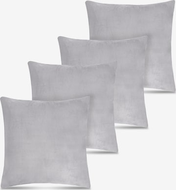 Coussins Aspero en gris : devant