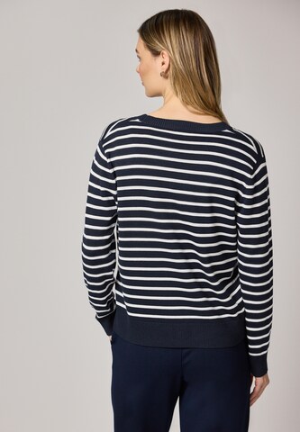 STREET ONE Strickjacke in Blau