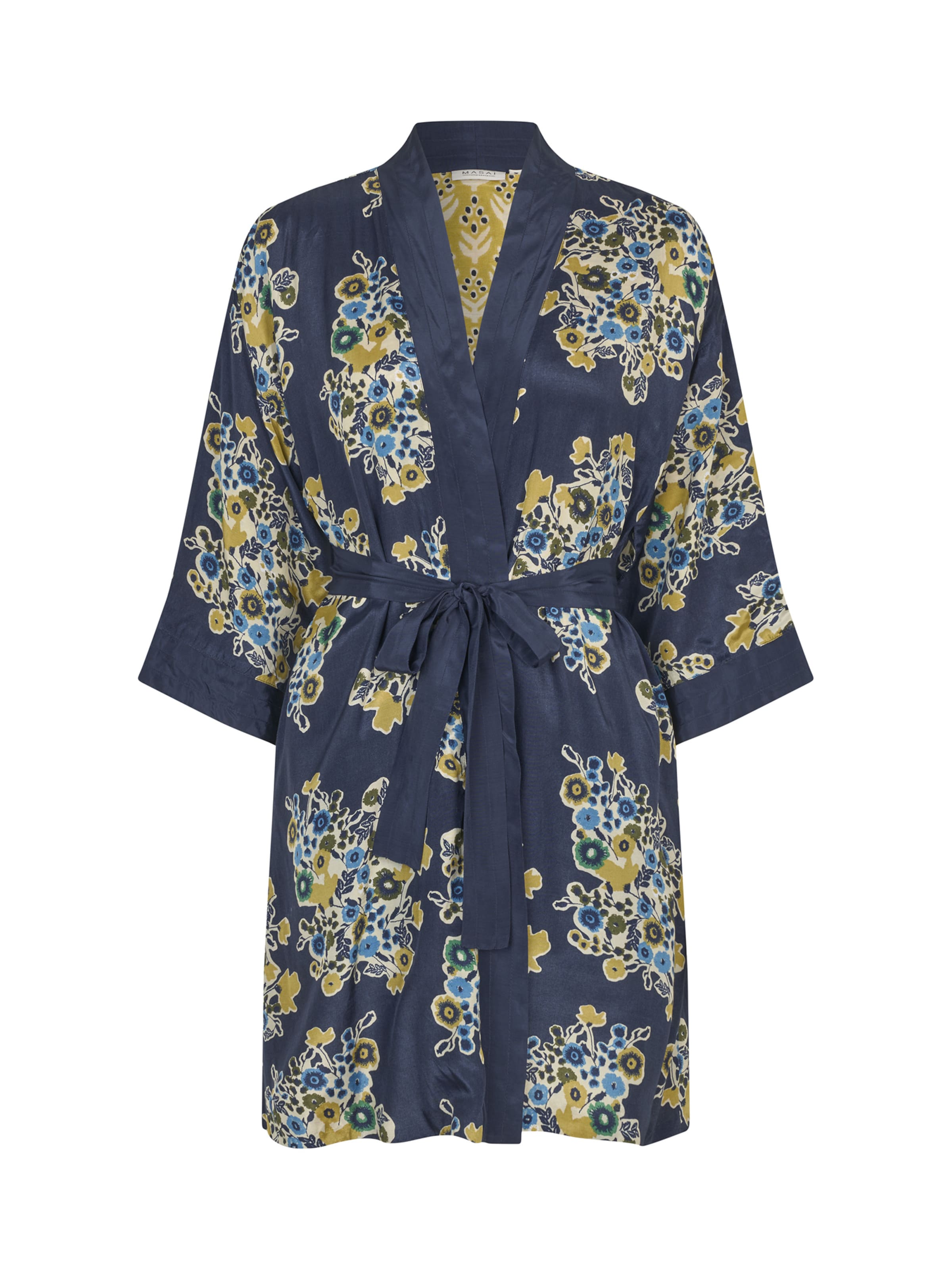 Masai Kimono 'Josslyna' in Blauw: voorkant