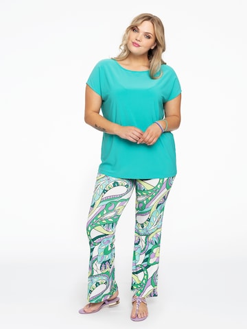 Yoek Flared Pants in Mixed colors