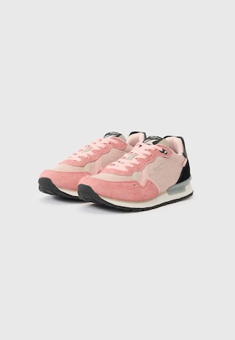 Baskets basses 'BRIT AIR W' Pepe Jeans en rose