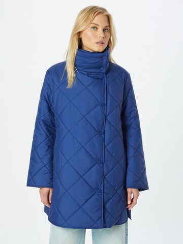 UNITED COLORS OF BENETTON Between-Seasons Coat in Blue: front