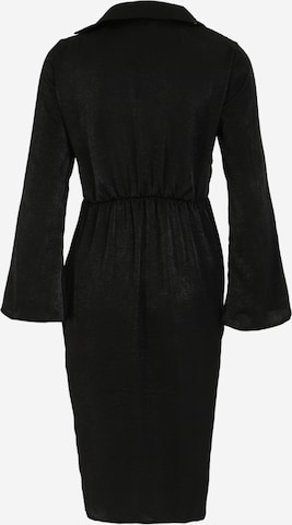 Dorothy Perkins Petite - Vestido camisero en negro