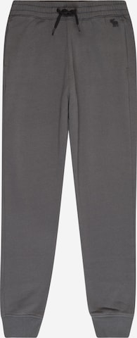 Abercrombie & Fitch - Tapered Calças em cinzento: frente