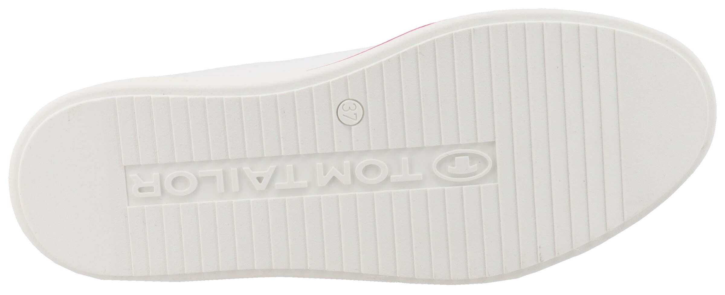 TOM TAILOR Sneaker in Weiß