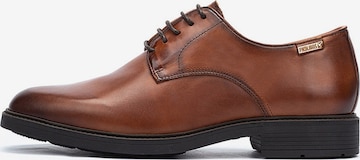 PIKOLINOS Buty sznurowane 'Lorca' w kolorze brązowy: przód