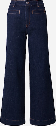 Wide leg Jeans de la & Other Stories pe albastru: față
