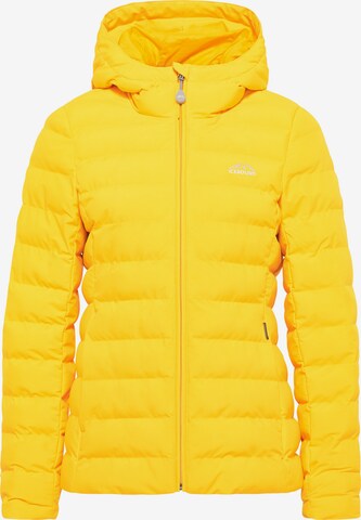 ICEBOUND Between-Season Jacket in Yellow: front