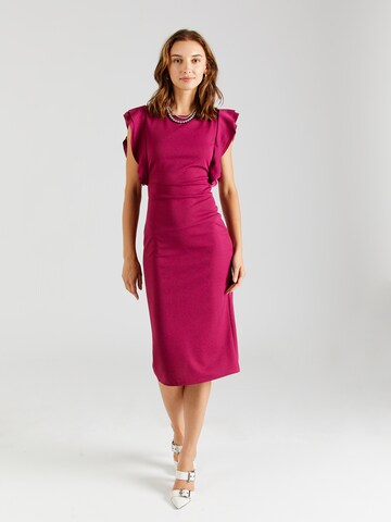 WAL G. Kleid in Rot: Vorderseite