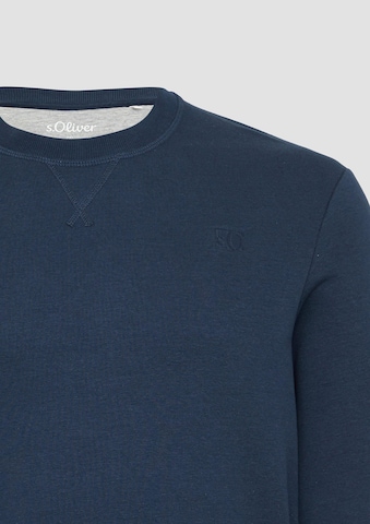 s.Oliver Sweatshirt in Blauw