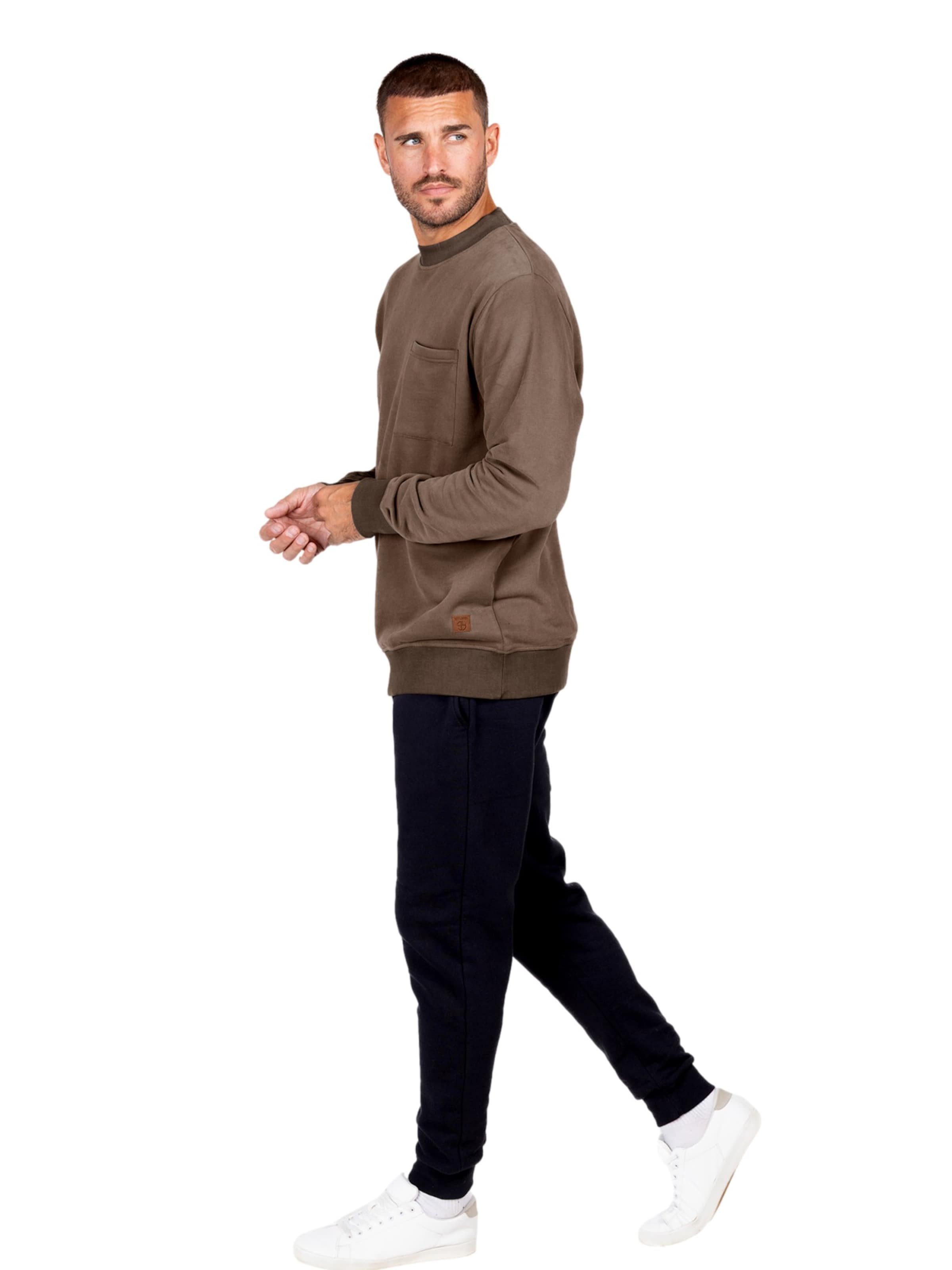 Key Largo Sweatshirt 'KLPENALTY' in Bruin