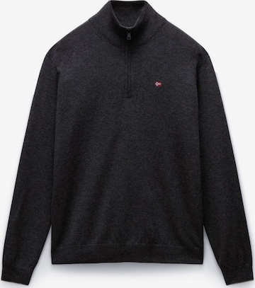 NAPAPIJRI Sweatshirt in Grau: Vorderseite