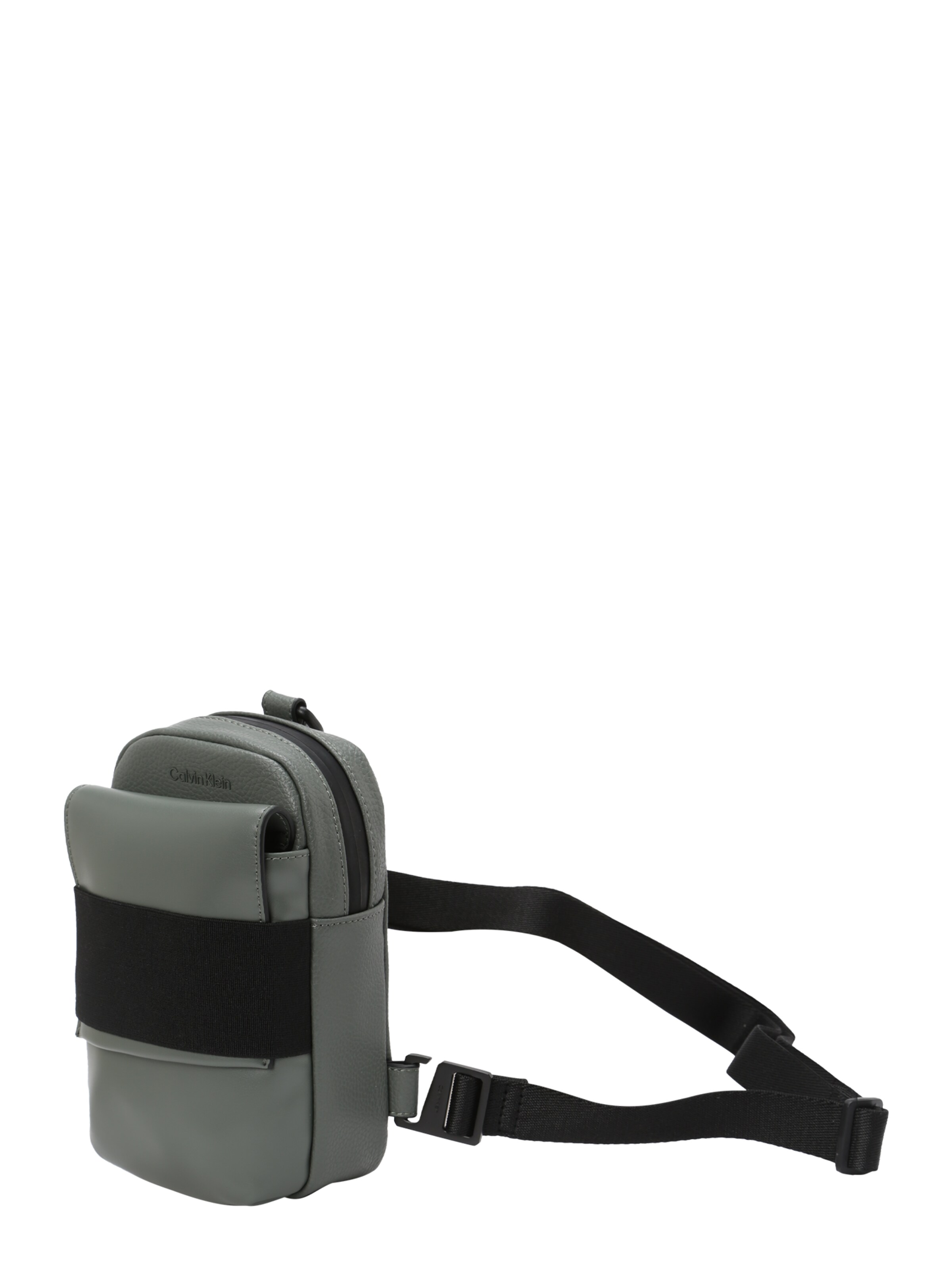 Calvin Klein Crossbody Bag in Grey: front