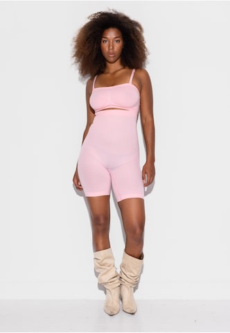 Pantalon modelant 'Alturra' Lykkeland Atelier en rose