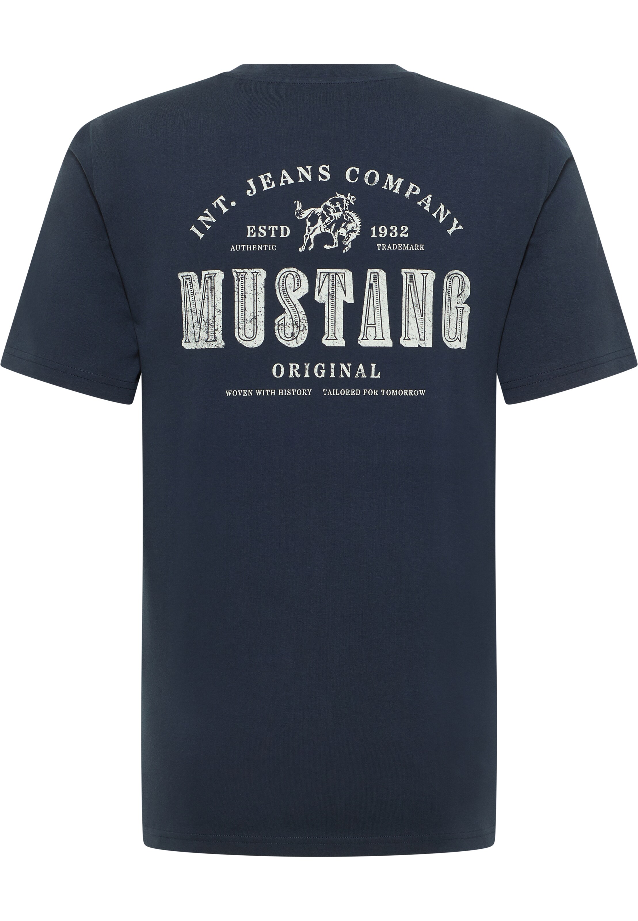 MUSTANG T-Shirt ' Austin ' in Blau