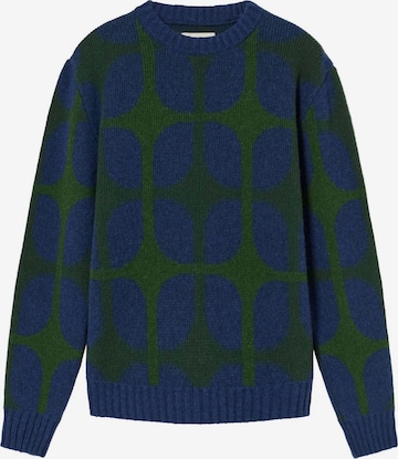 Thinking MU Pullover 'Khem' in Blau: predná strana