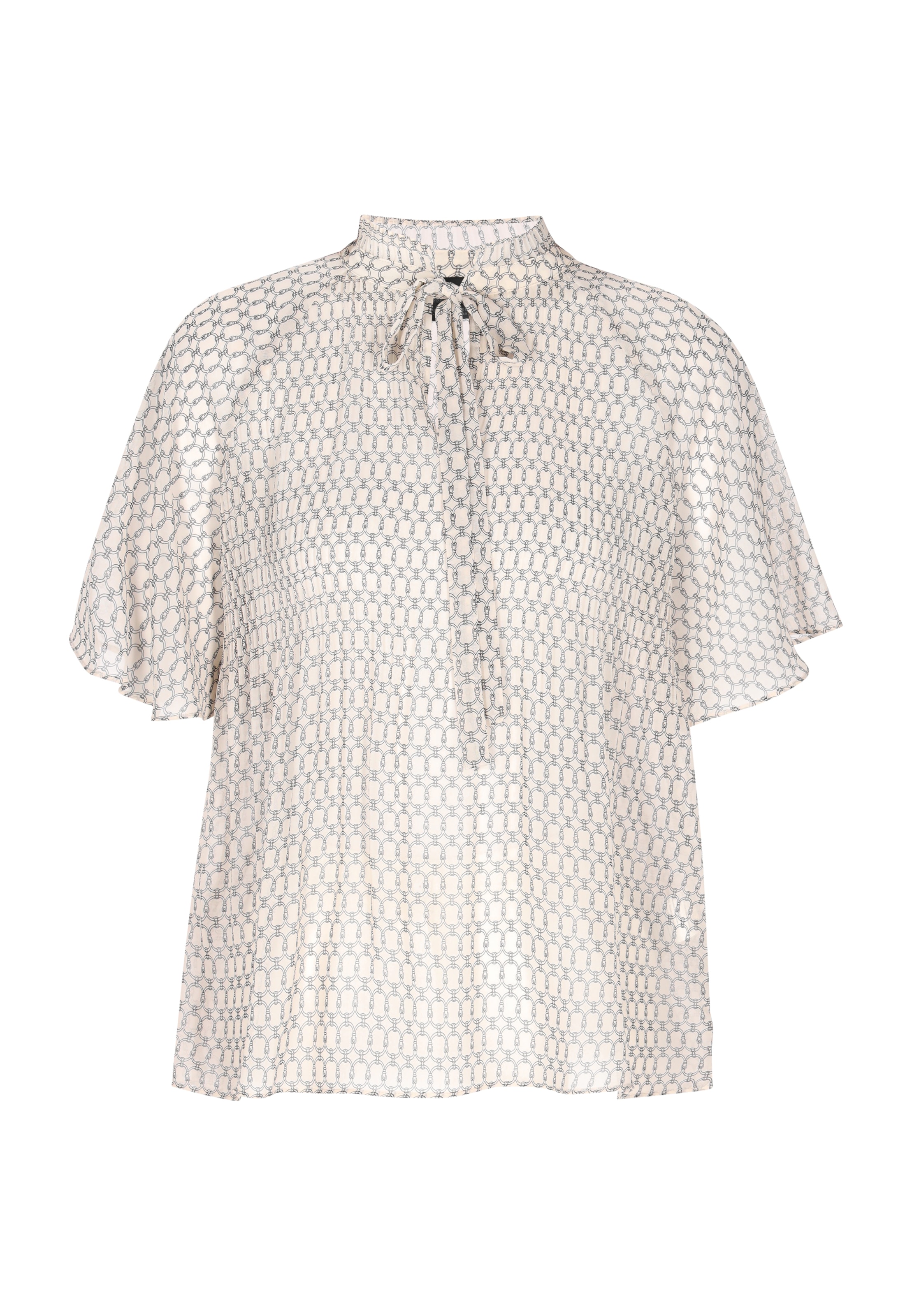 DreiMaster Klassik Bluse 'Classic Look' i hvid: forside