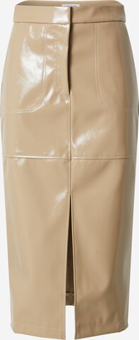 EDITED Spódnica 'Kaisa' w kolorze brązowy: przód