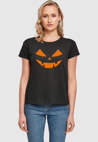 Maglietta 'Halloween - Pumpkin Face' di ABSOLUTE CULT in nero: frontale