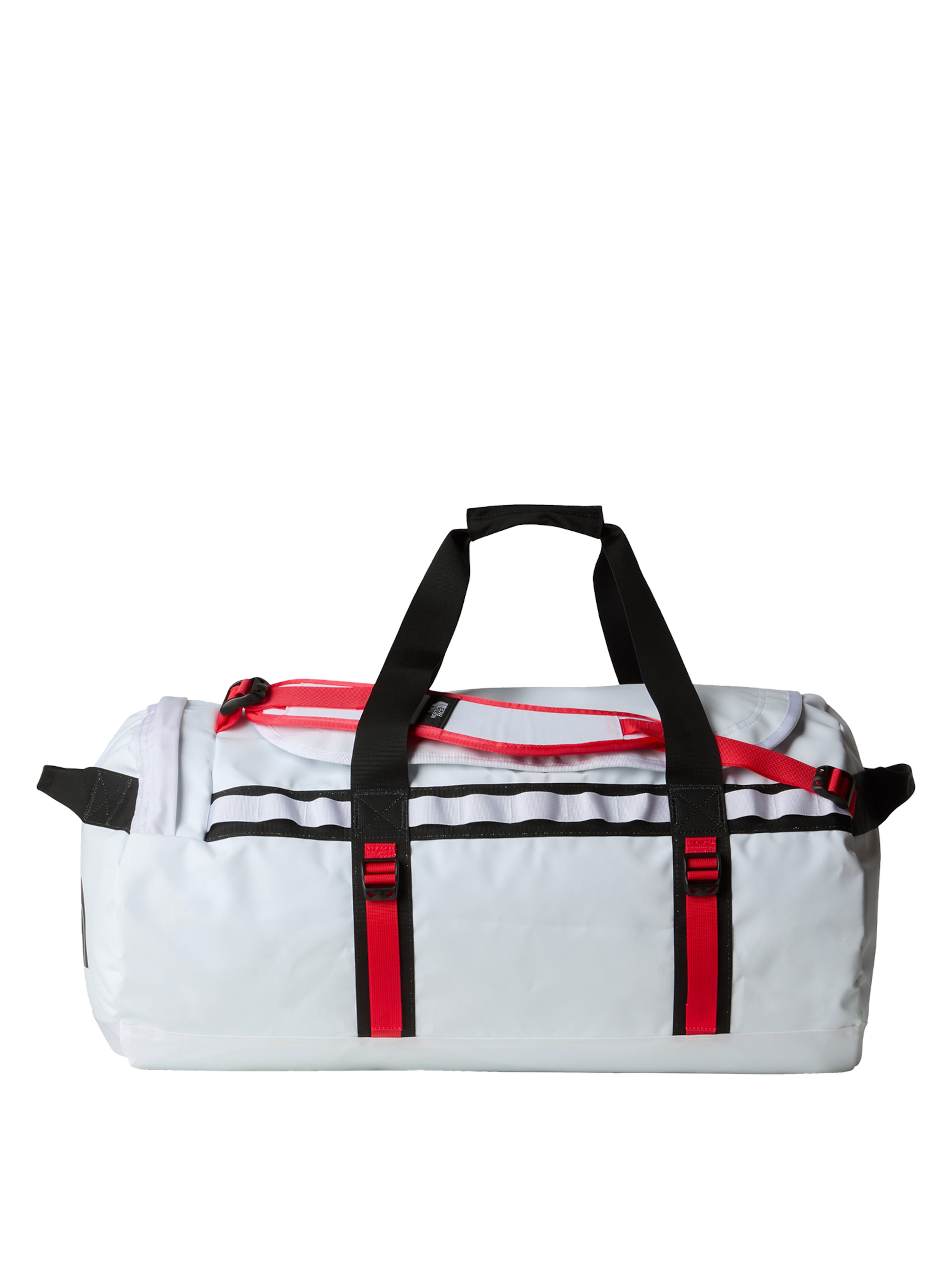 THE NORTH FACE Cestovní taška 'Base Camp' – bílá: přední strana