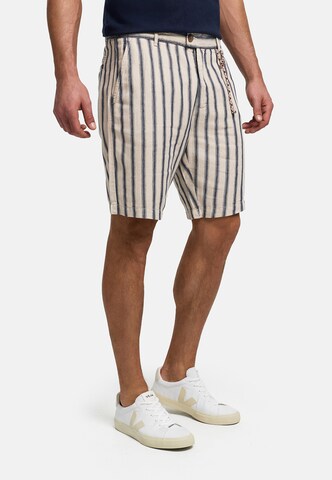INDICODE JEANS Regular Chino 'Monetti' in Wit