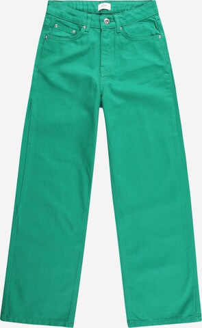 GRUNT - Regular Calças de ganga em verde: frente