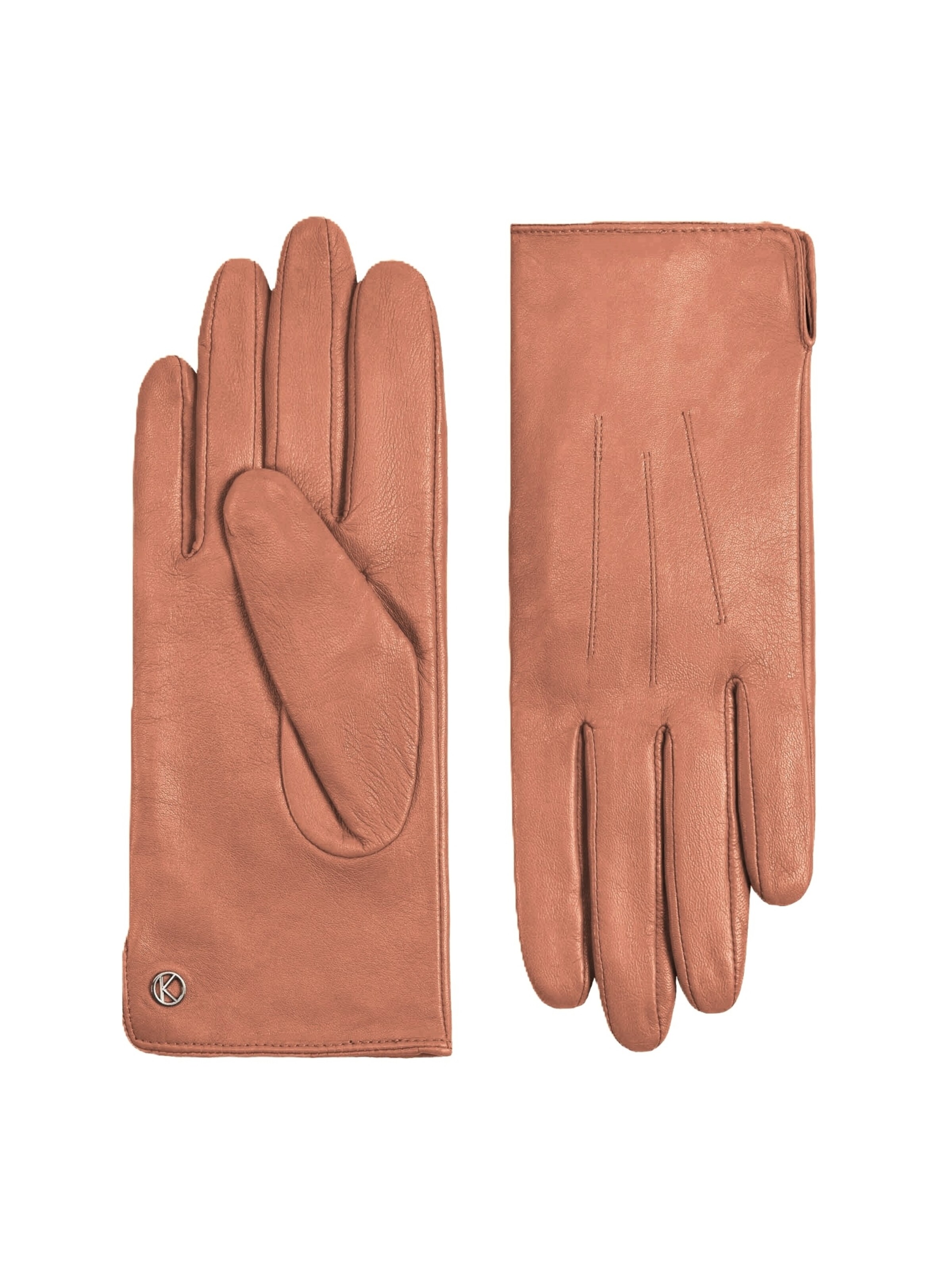 KESSLER Full Finger Gloves 'CARLA' in Beige