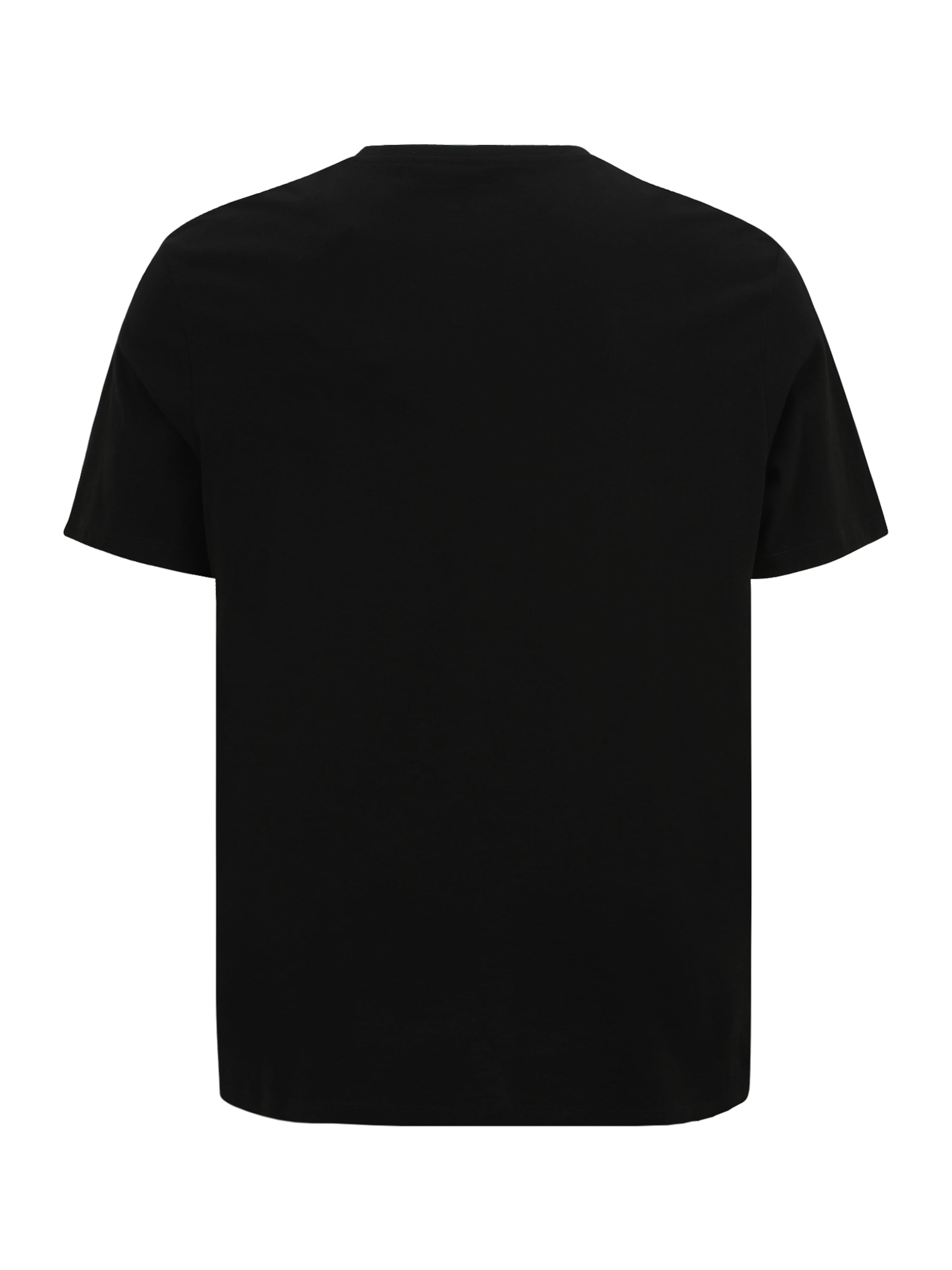 Maglietta di Jack & Jones Plus in nero